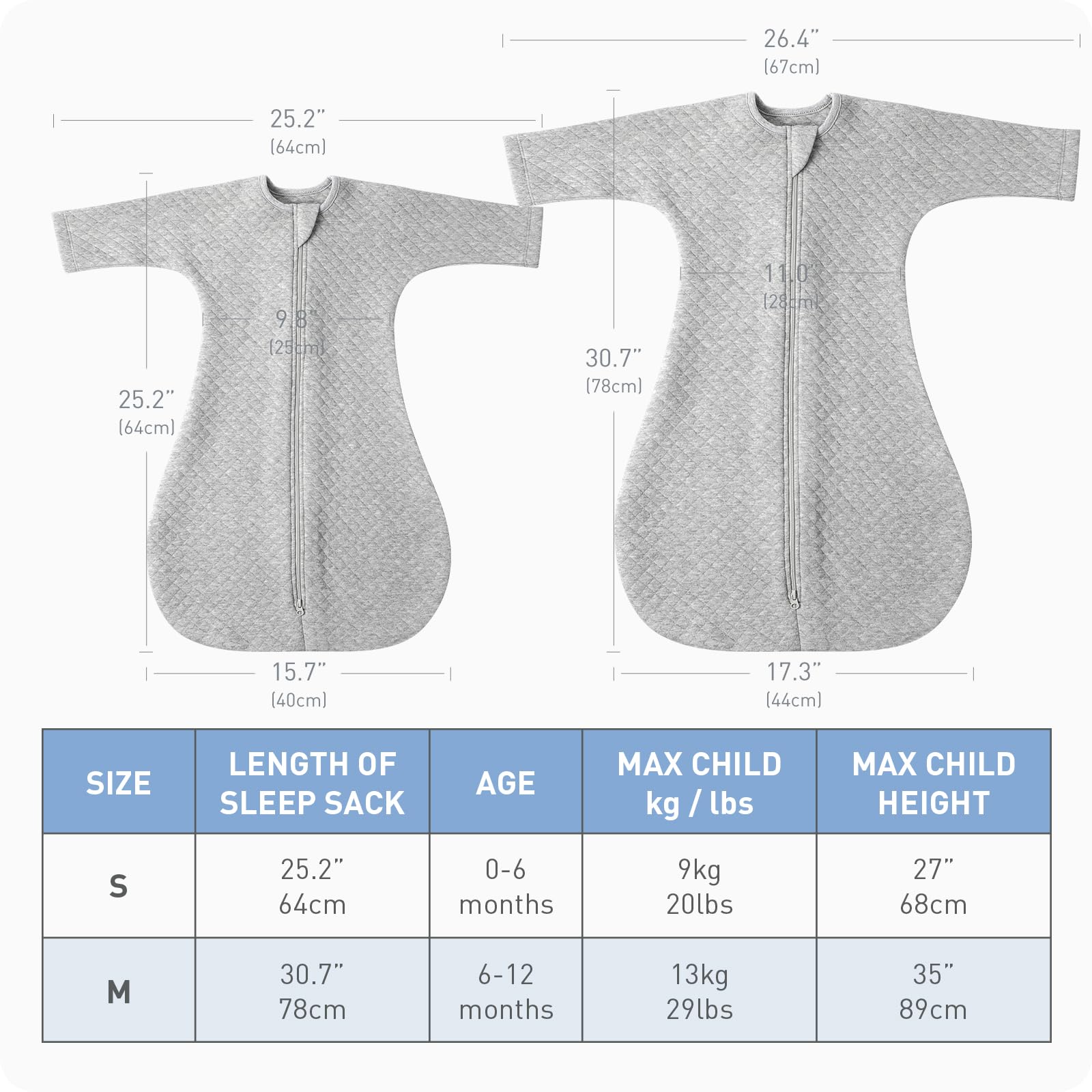 Amrcbb sleeve-transition design shows gentle, secure fit for growth spurts.