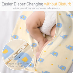 Amrcbb soft cotton knit sleep sack for newborn comfort