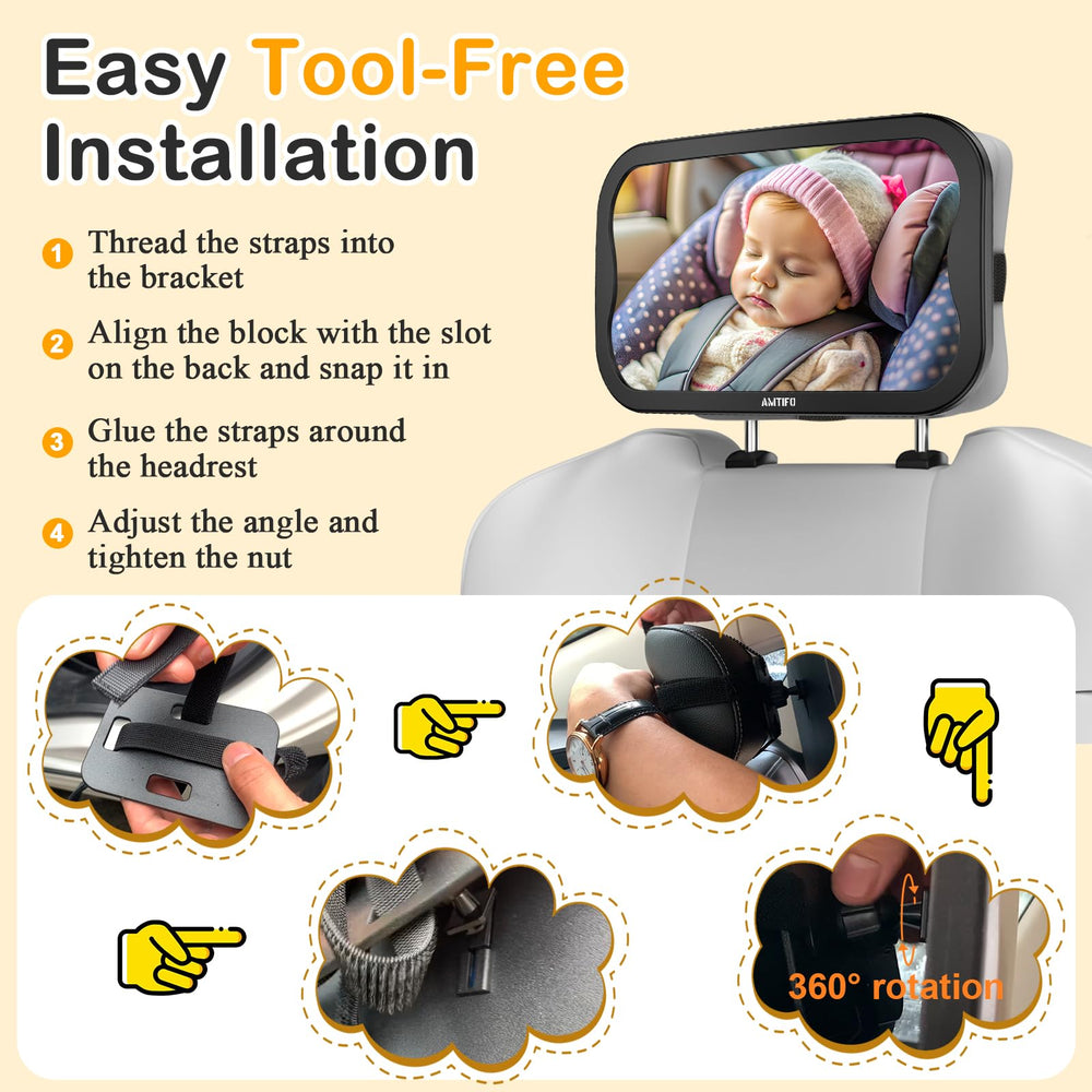 AMTIFO tool-free-installation minimizes setup time before trips
