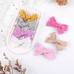 Amybasic alligator clip bow durable grip purple provides secure hold through playtime