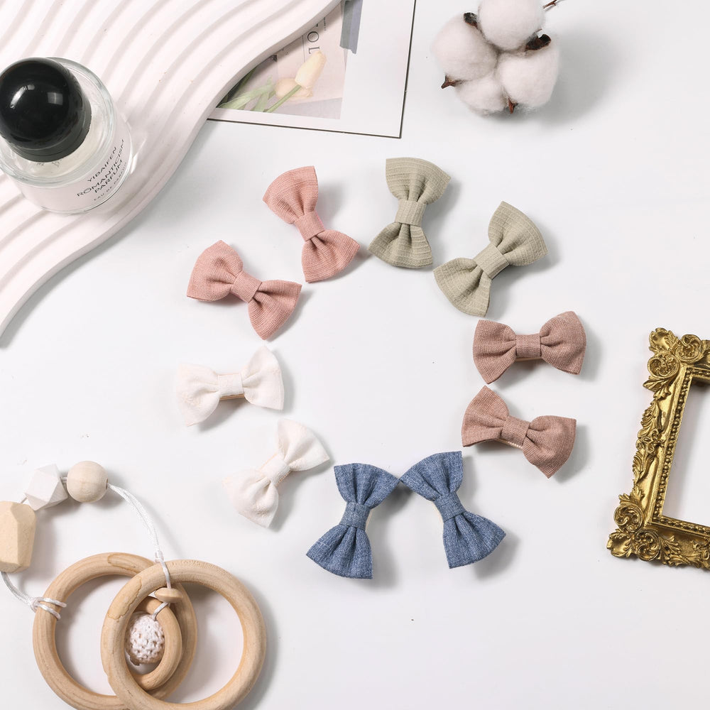 Amybasic baby girl hair accessory gift pack perfect for baby showers and birthdays.