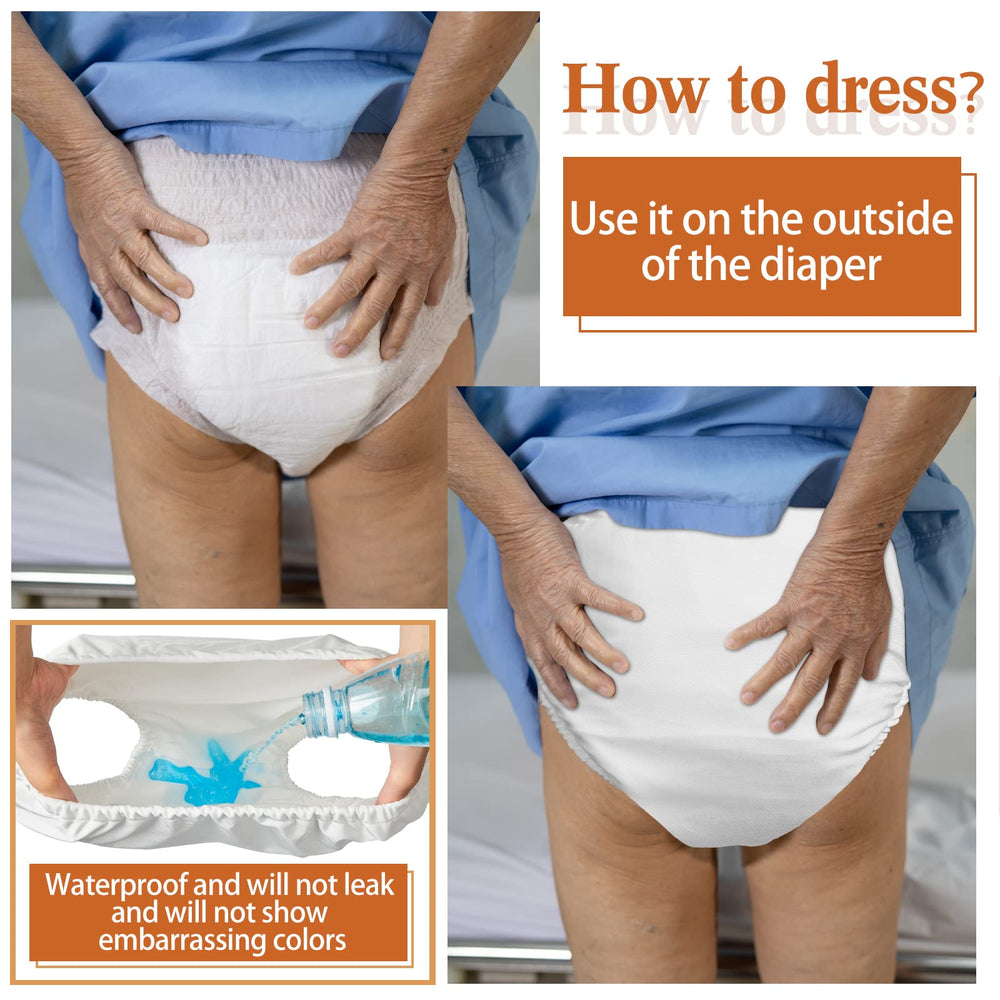 Amylove swim diaper cover pool-use scene illustrates washable, reusable design
