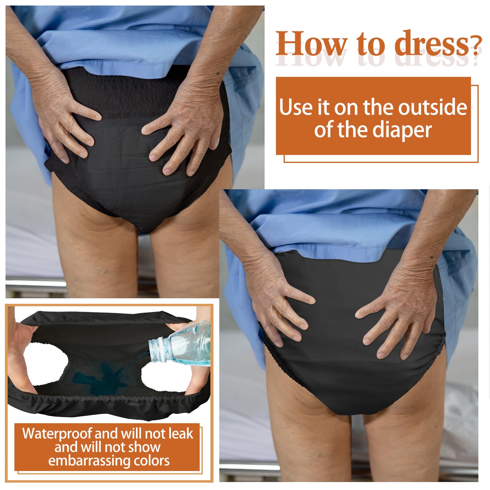 Amylove Swim Diaper Cover waterproof fabric designed for durable pool use