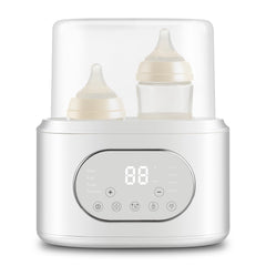 AMZBABYCHEF bottle warmer front view enables quick feeds for busy nights.