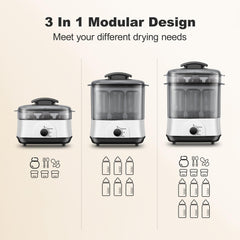 AMZBABYCHEF BPA-free materials used for safe baby bottle care.