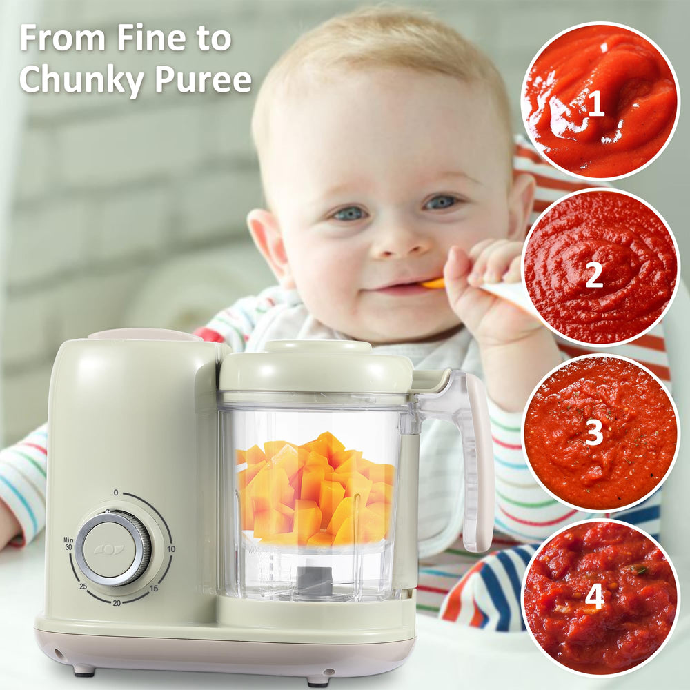 AMZBABYCHEF gift-ready packaging green appeals to parents