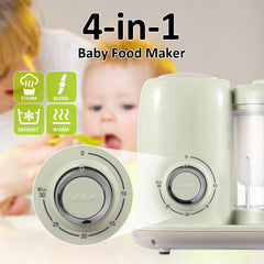 AMZBABYCHEF steamer function closeup enabling nutrient-rich steaming for babies