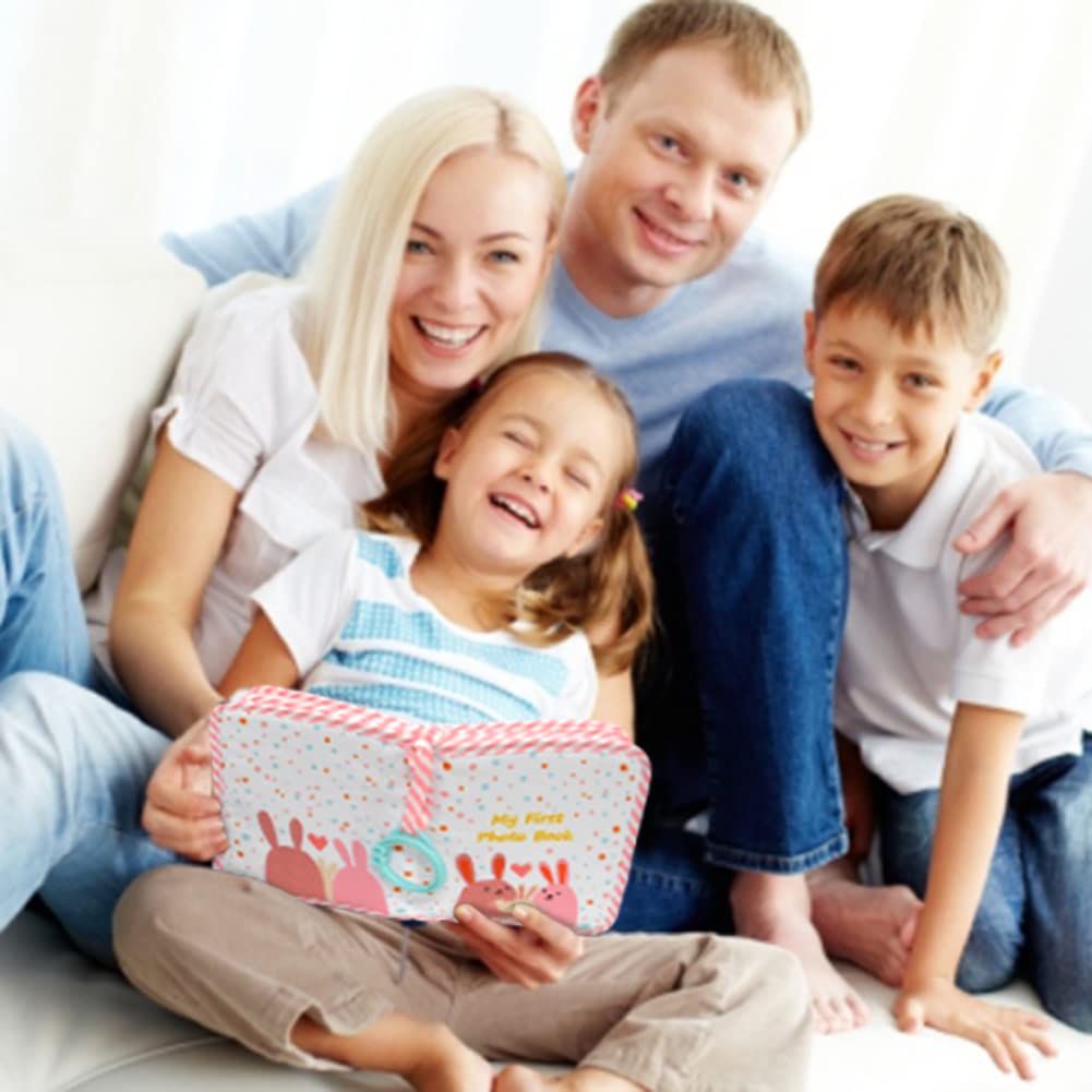 amzoya Baby's First Family Album attachable hook makes on the go sharing easy