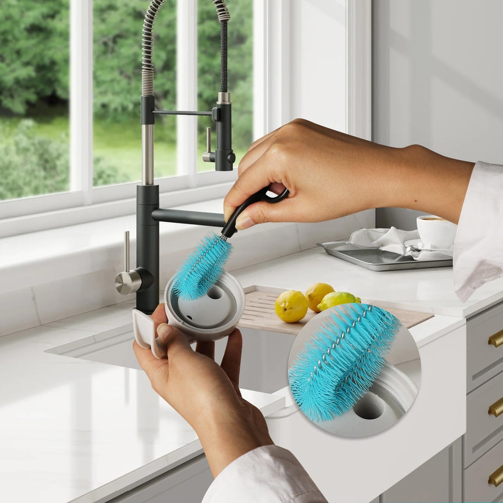 AnDock 6-pack straw tube cleaning brush for straw maintenance.