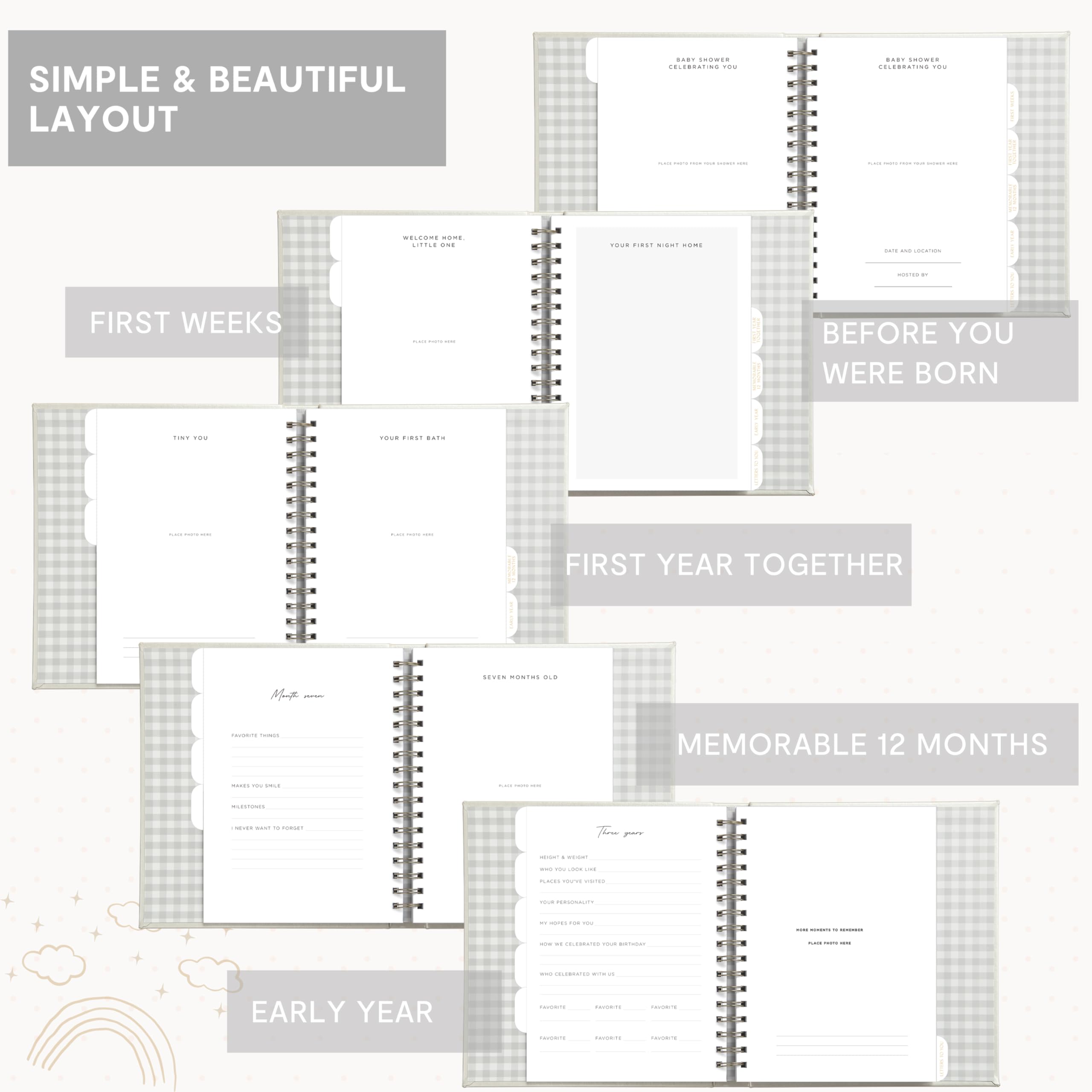 &And Per Se Baby Memory Book gift box included—keepsake ready for gifting.