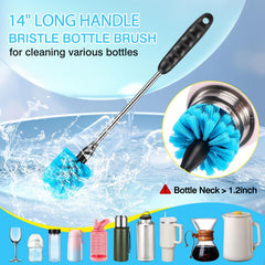 AnDock straw brush 7.9 inches ideal for precise straw cleaning.