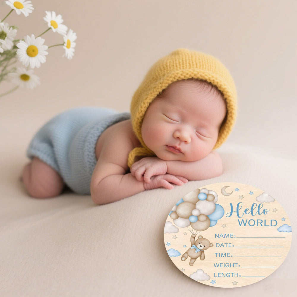 Andrain baby shower keepsake sign for lifelong memories.