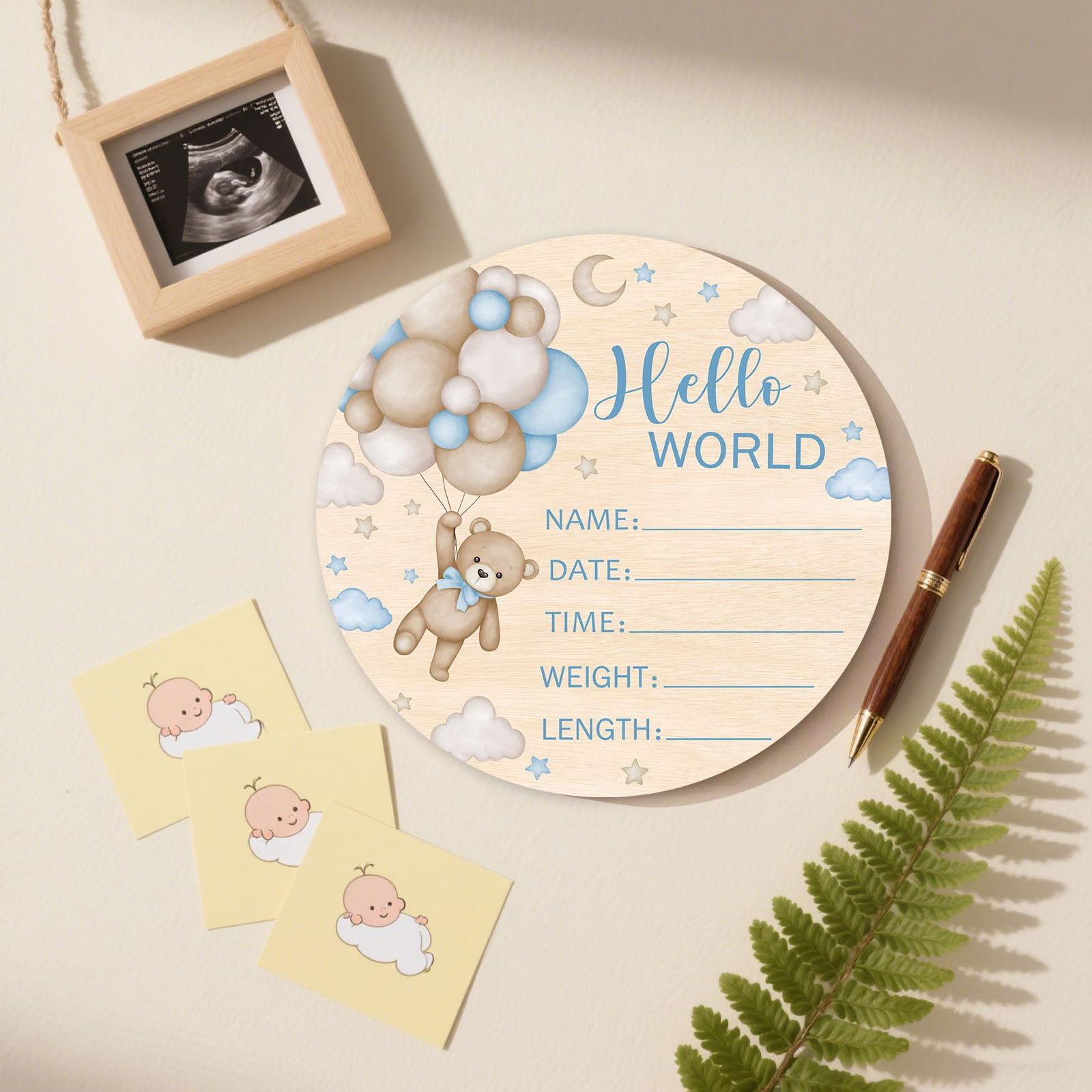 Andrain packaging and display idea for nursery decor and gifting.