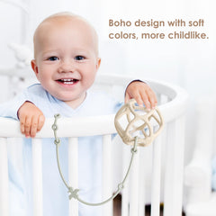 Andy Bear high chair attachment strap set makes mealtime easier.