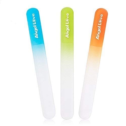 Angel Love baby nail file pack shot shows a safe, three-pack solution for little nails.