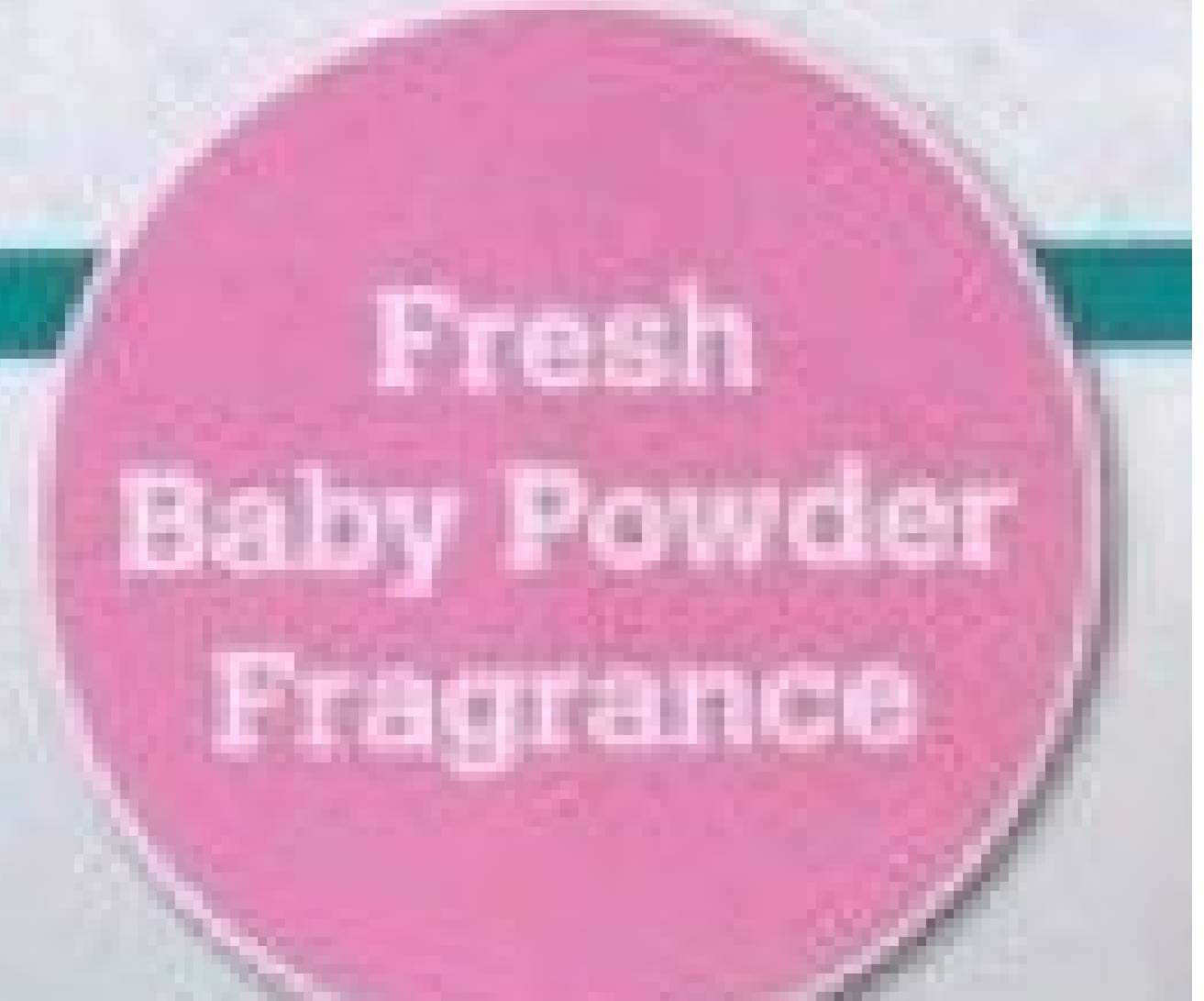 Angel of Mine bags with baby powder scent emphasizing fresh fragrance during diaper changes.
