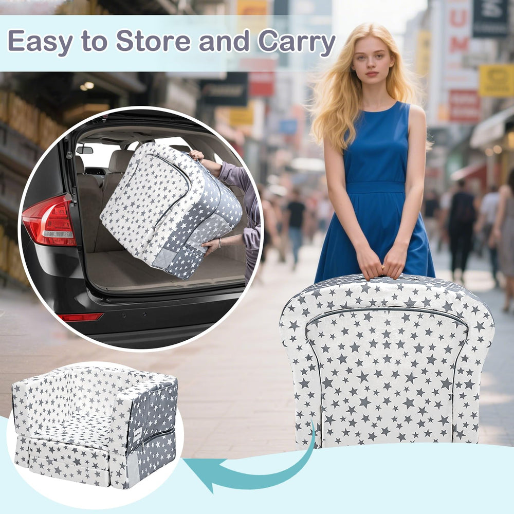 ANGELBECKE Built-in carry handle enables quick grab-and-go use.