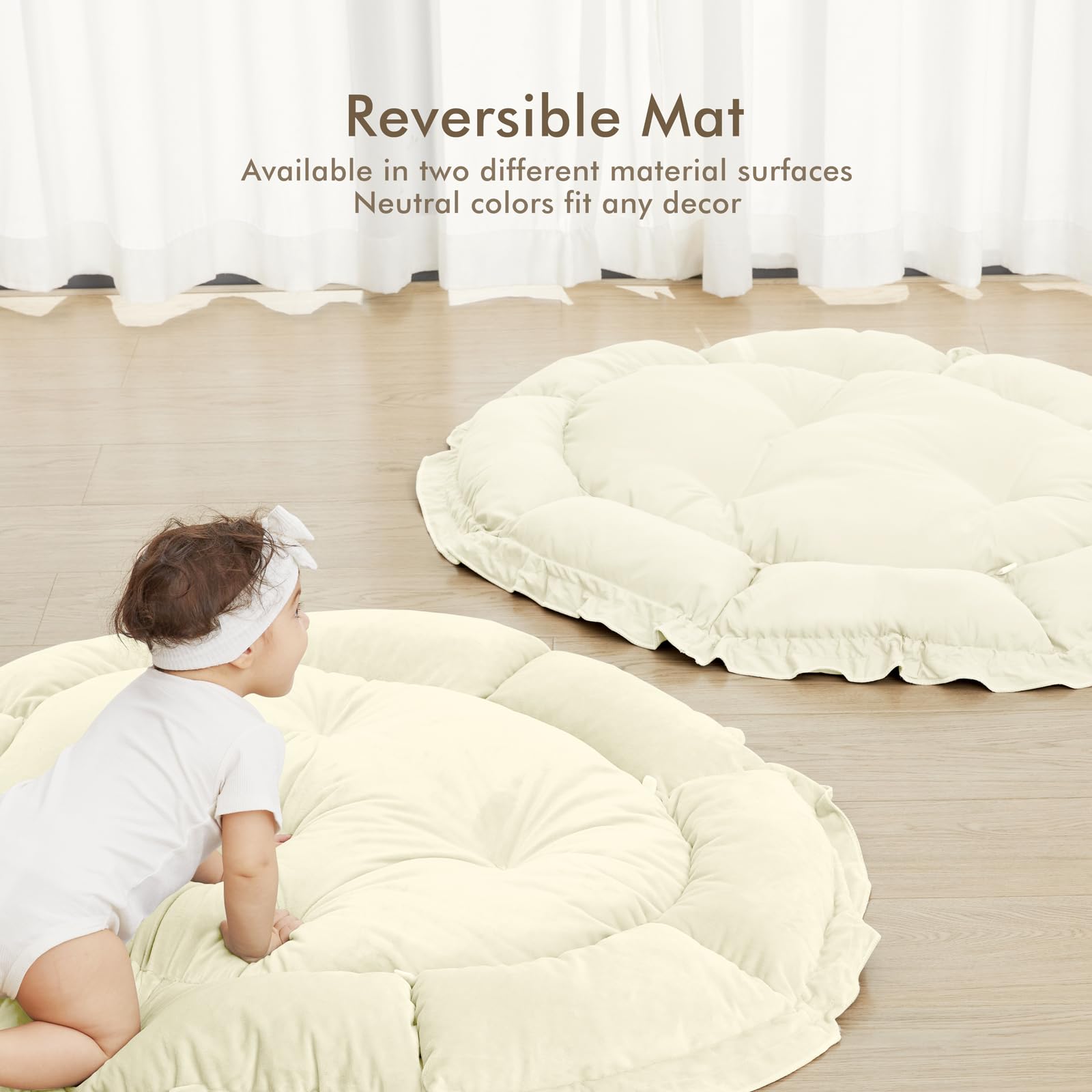 AngelBLISS safety playpen mode creates a secure area for supervision
