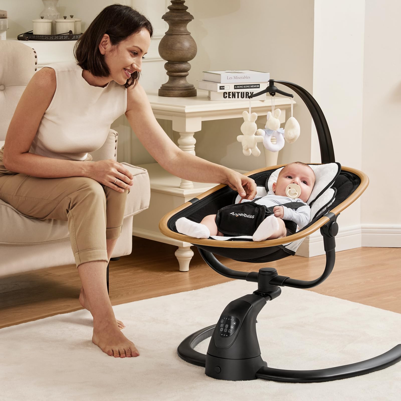 Angelbliss machine-washable fabrics simplify cleaning after use