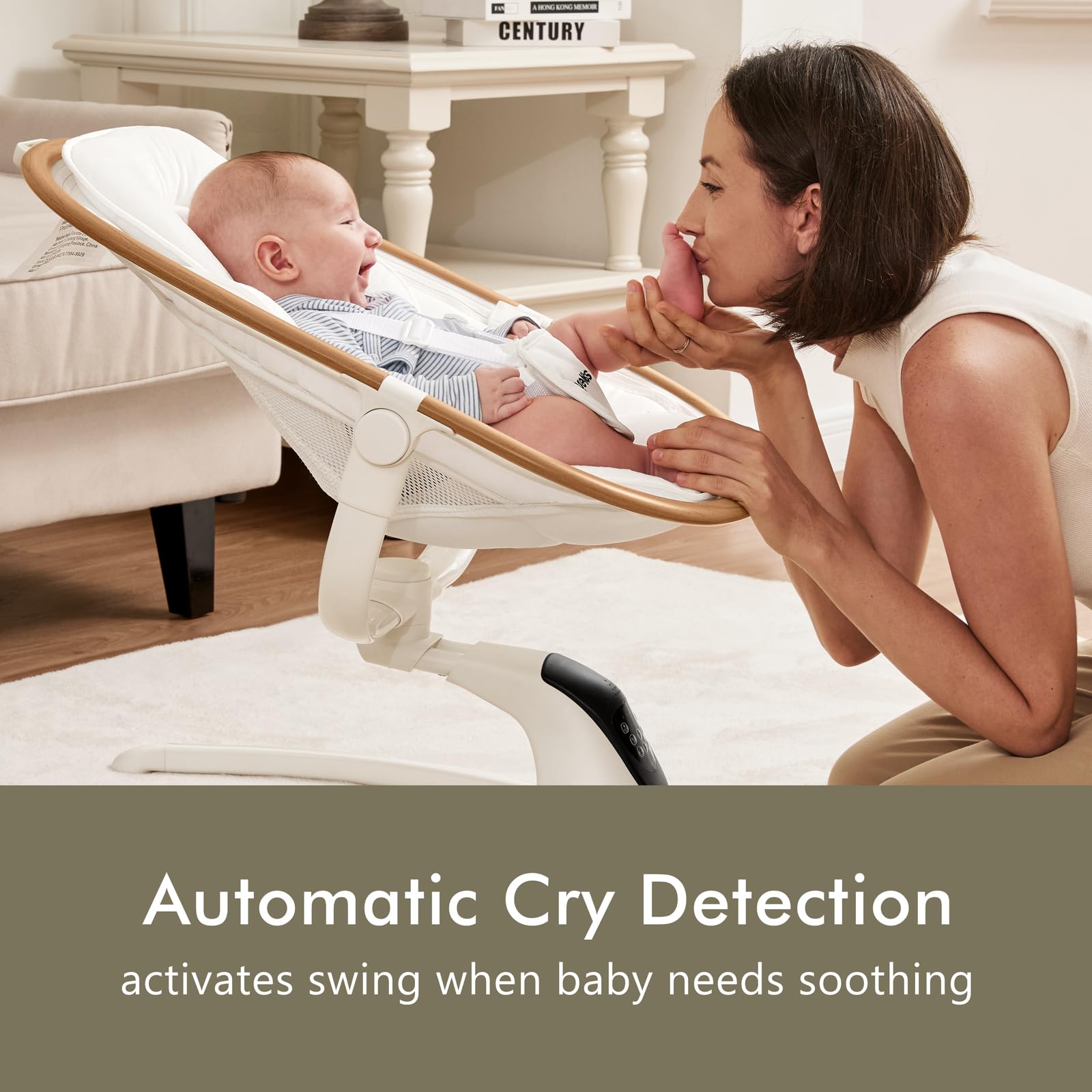 Angelbliss Bluetooth lullabies streams soothing tunes for baby