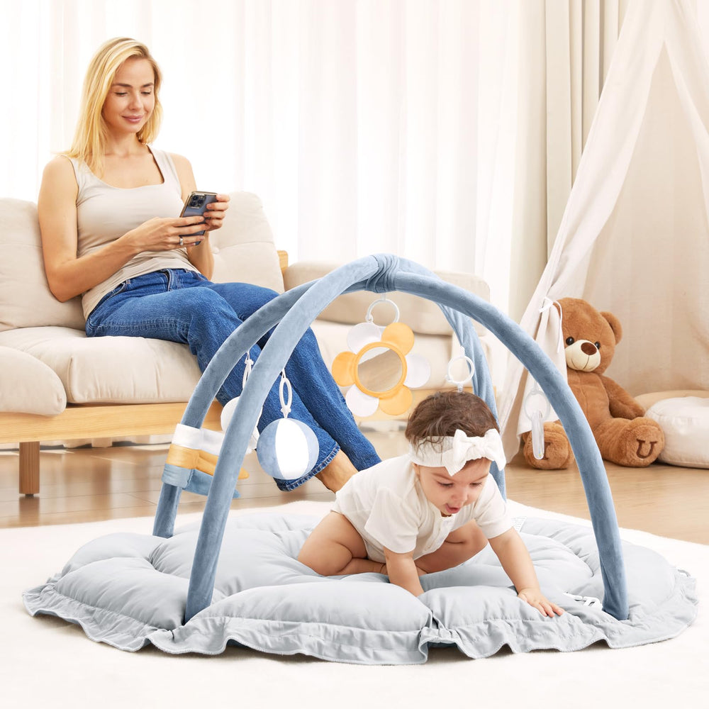 ANGELBLISS easy-clean machine-washable mat for hassle-free maintenance.