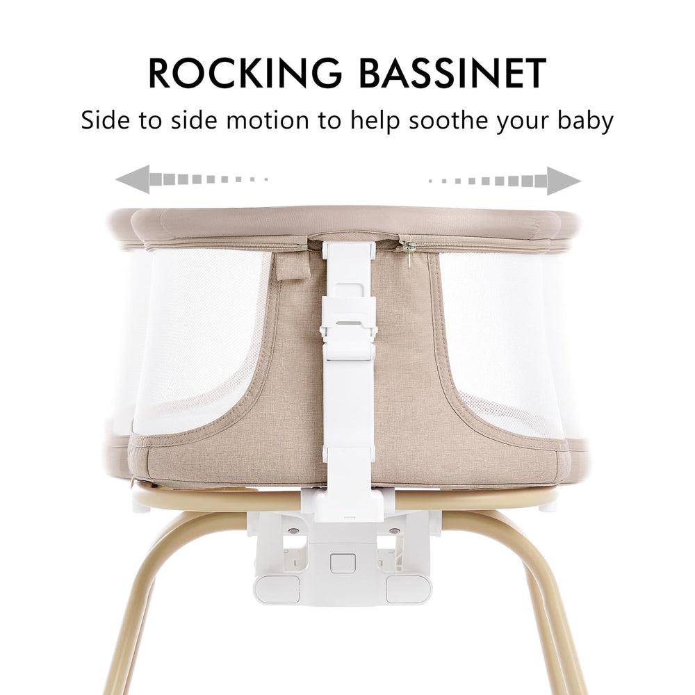 AngelBLISS portable nest with travel bag illustrates effortless mobility for outings.