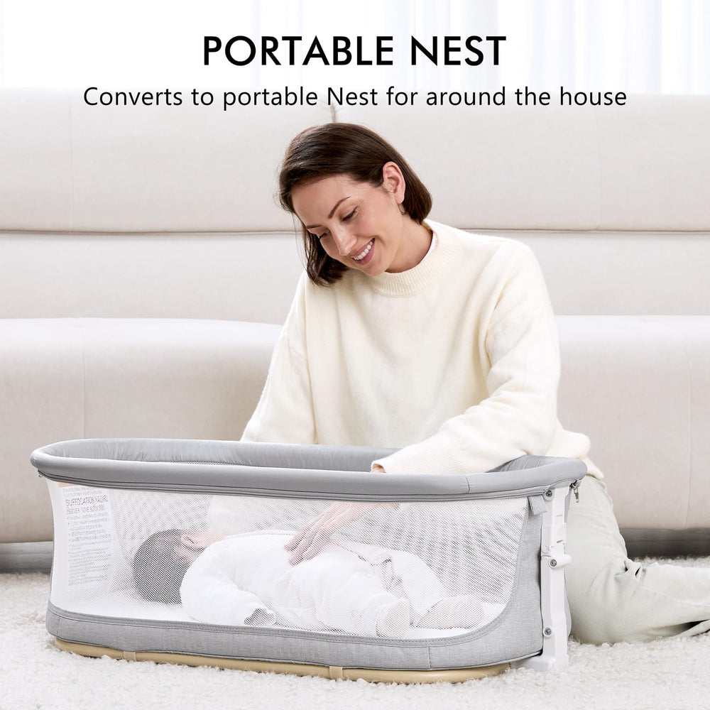 ANGELBLISS travel-bag-for-bassinet makes trips easier.