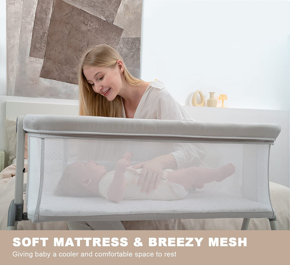 ANGELBLISS bassinet wheels – smooth rolling portability around the home