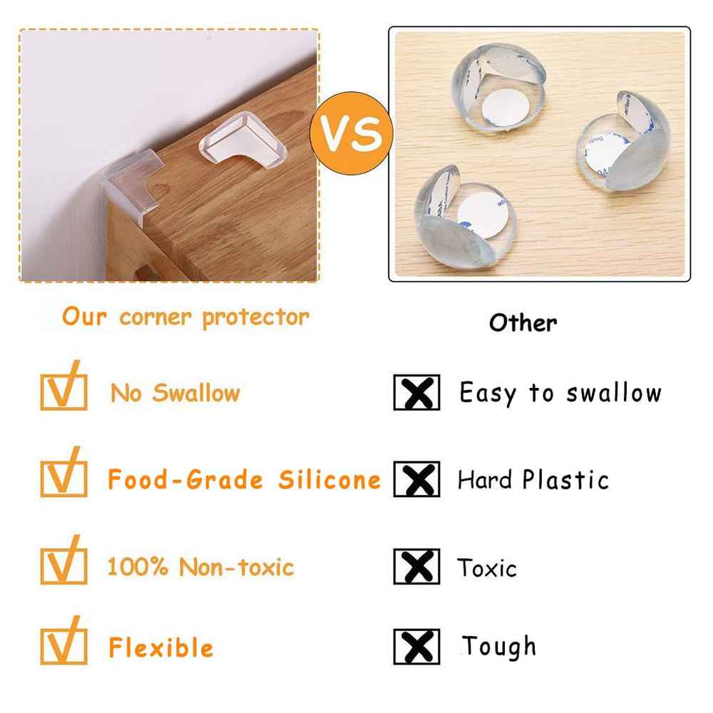 Angloria durable corner protectors protect furniture and ease removal