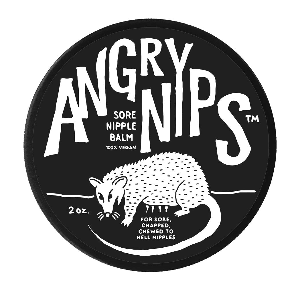 Angry Nips ingredients reveal plant-based components for breastfeeding-safe care.