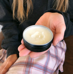 Angry Nips Sore Nipple Balm tube—plant-based protection for sensitive skin.