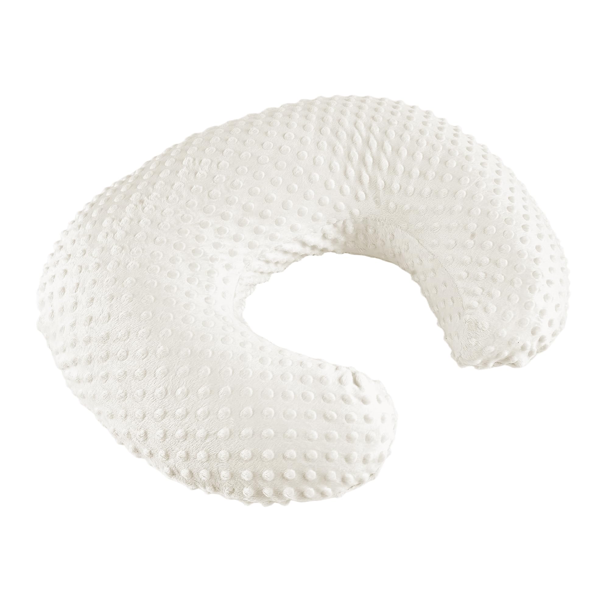 ANHEBEIBEI nursing pillow shows ergonomic support for mom during nursing.