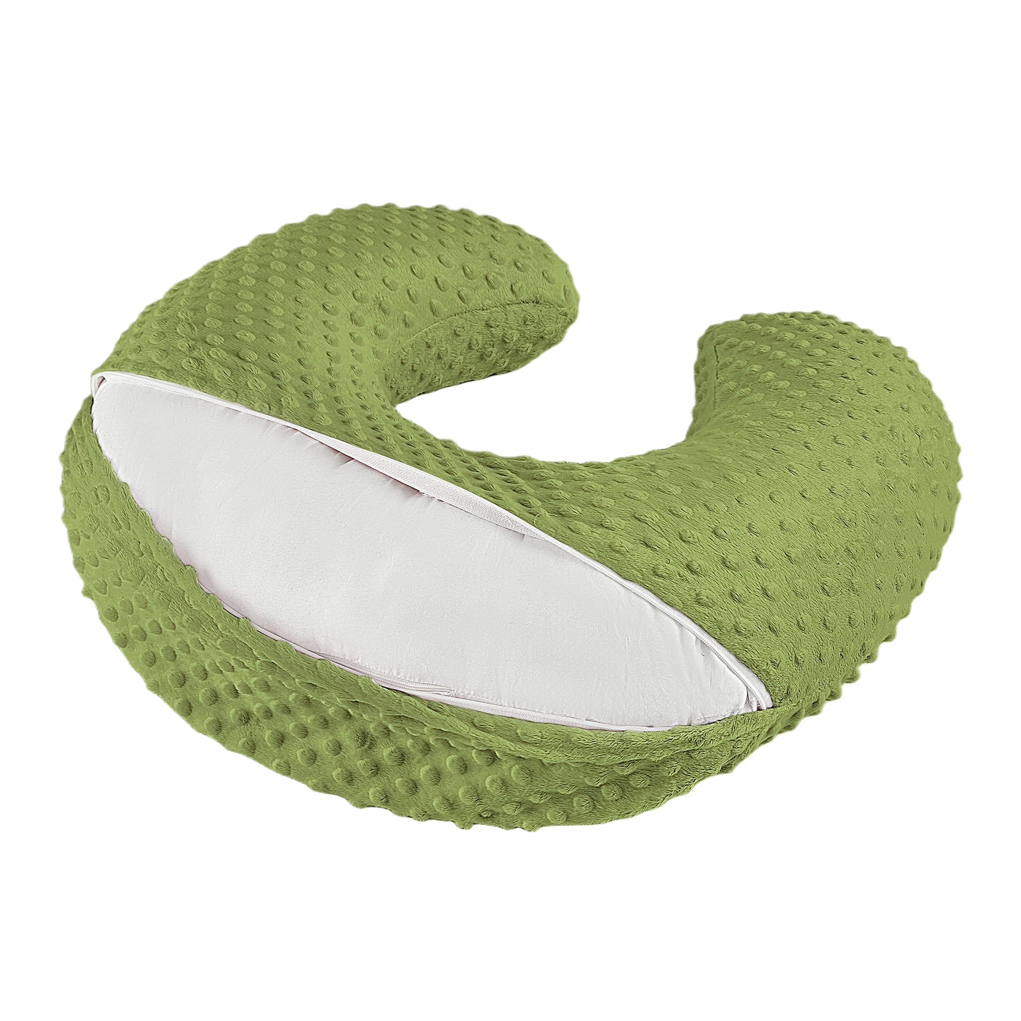 ANHEBEIBEI pillow hypoallergenic fill provides cloud-like support and breathable comfort.