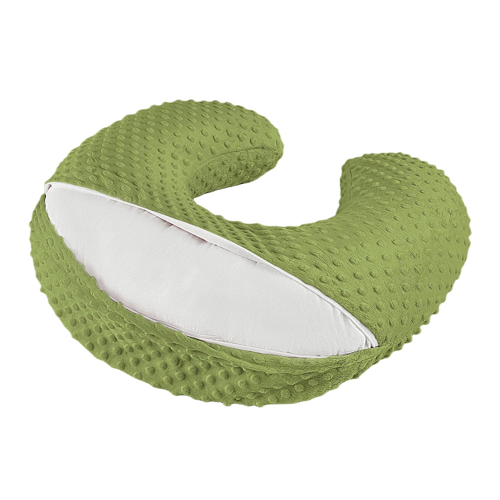 ANHEBEIBEI pillow hypoallergenic fill provides cloud-like support and breathable comfort.