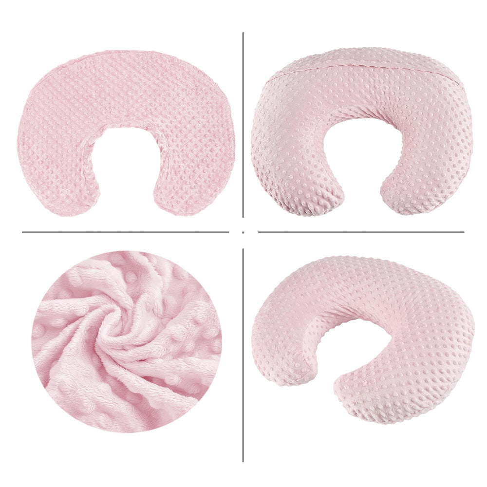 ANHEBEIBEI nursing pillow hypoallergenic fill supports safe, soft feeding sessions.