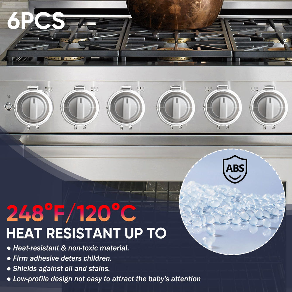 Animmenul heat-resistant stove knob covers maintain visibility during cooking