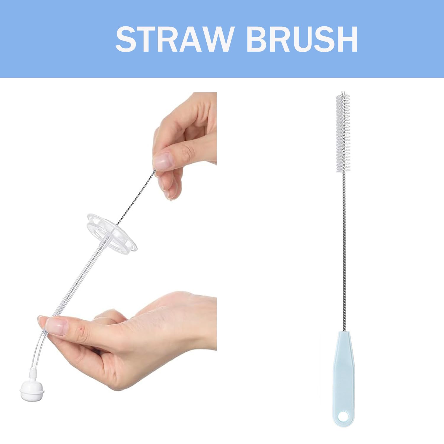 Anivona bottle lid brush 5-5-inch reaches tight bottle lid grooves.