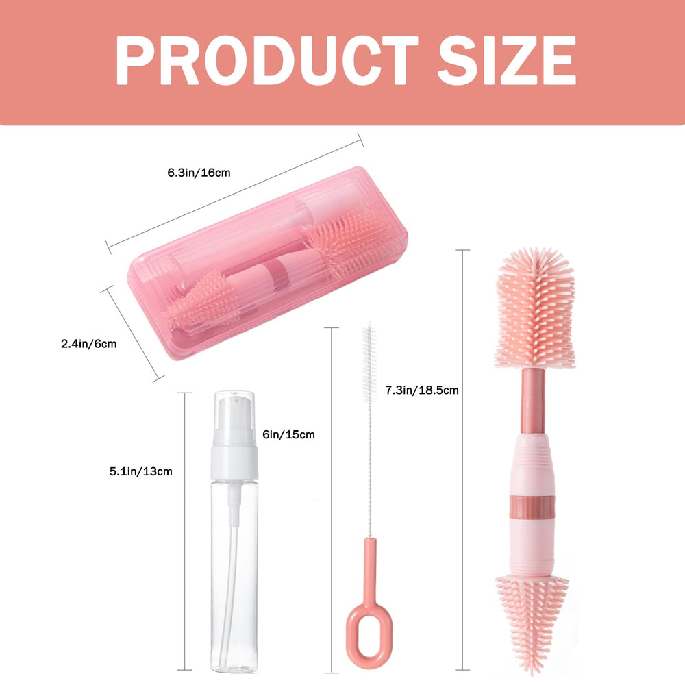 Anivona small brush designed for tiny bottle openings