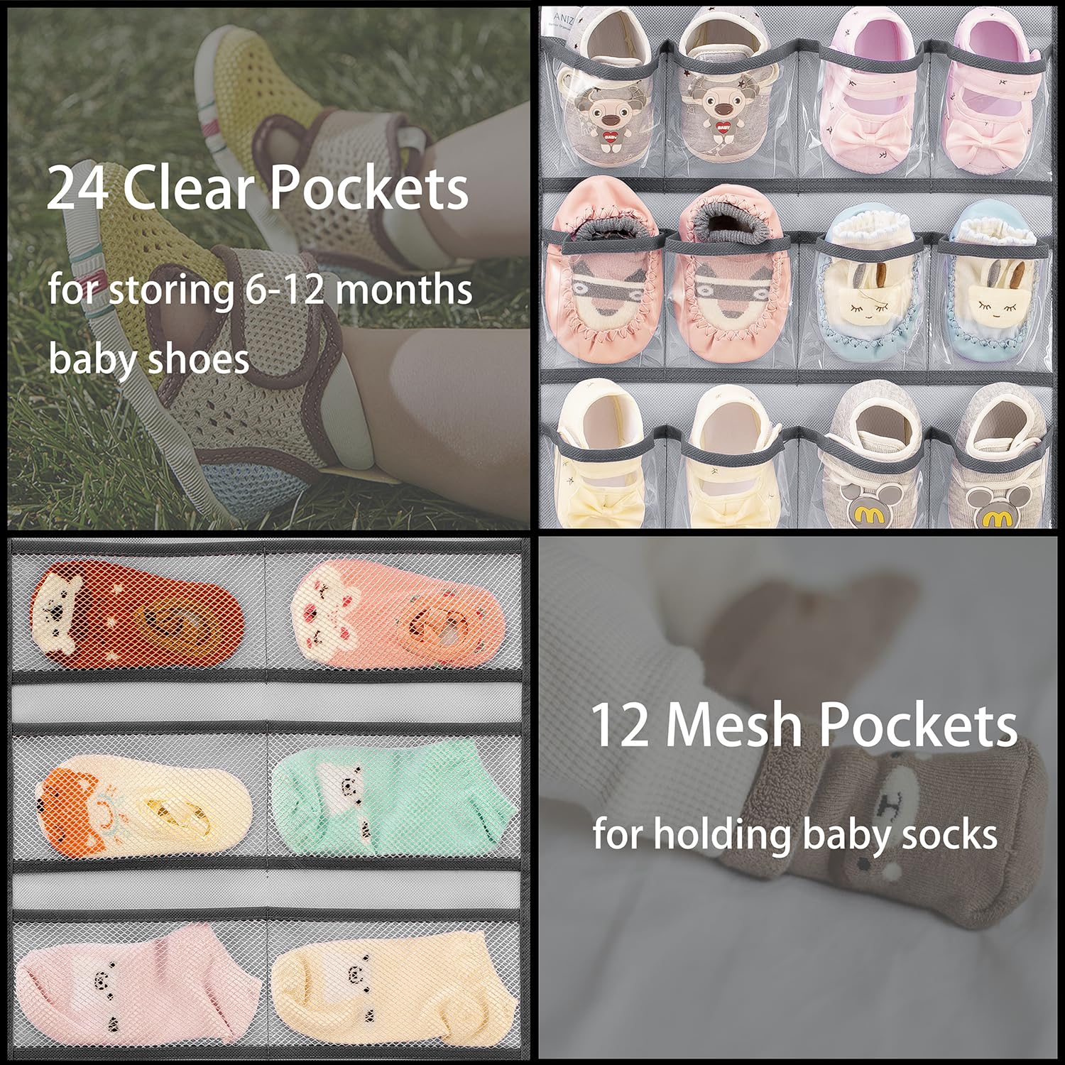 ANIZER folds flat when not in use for quick, neat storage.
