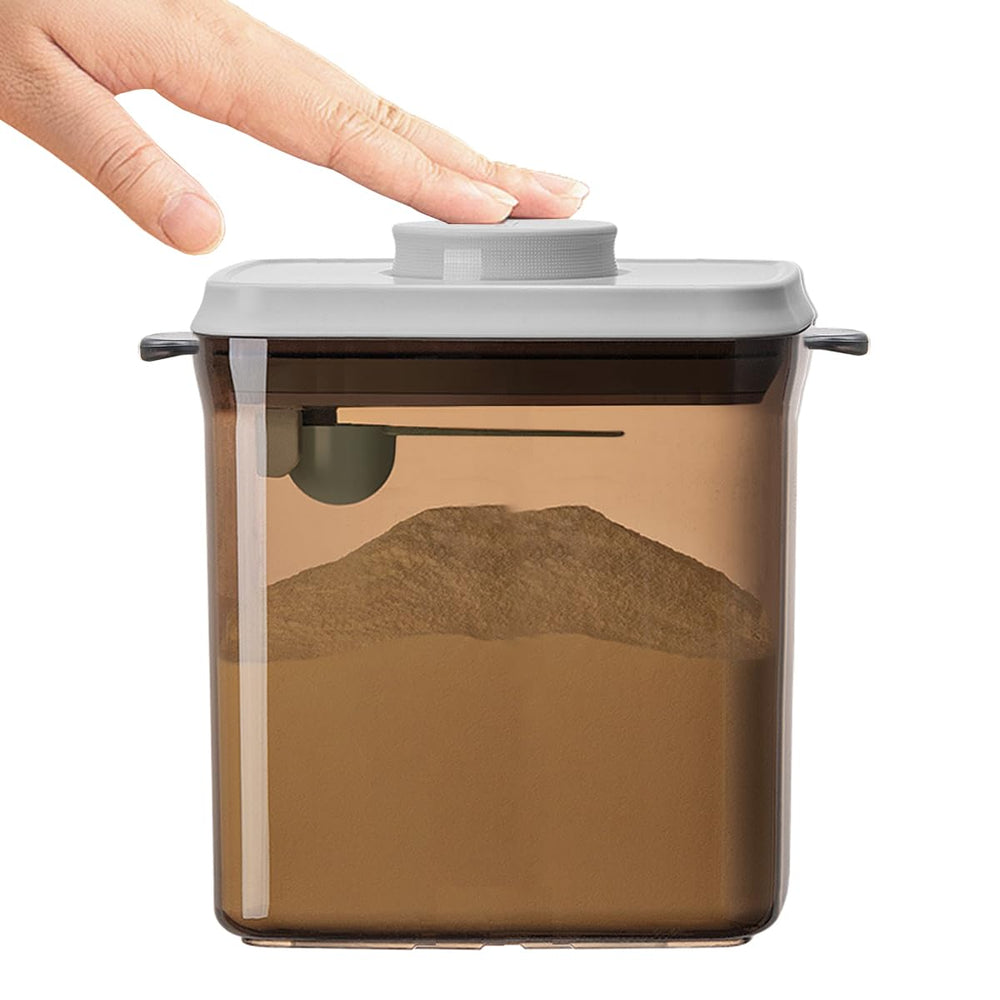 Ankou formula container 1700ml capacity with front view highlights generous storage for milk powder.