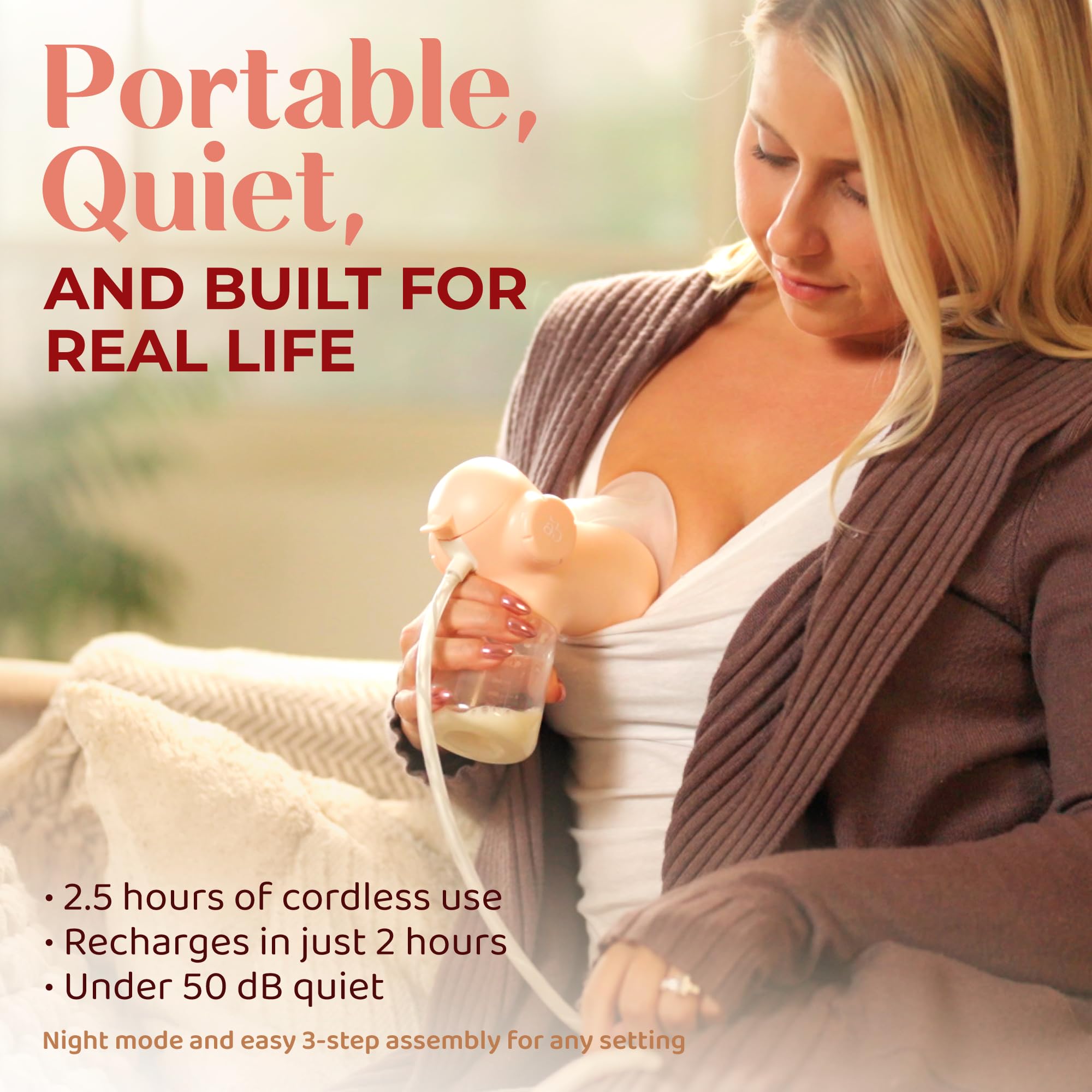 ANNABELLA complete-set includes bottles connectors and valves for quick setup.