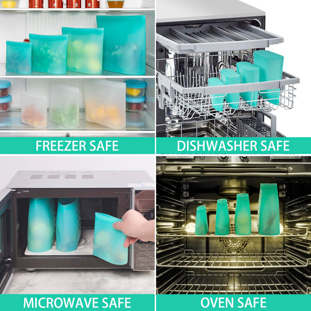 Annaklin translucent aqua design makes contents easy to identify at a glance.