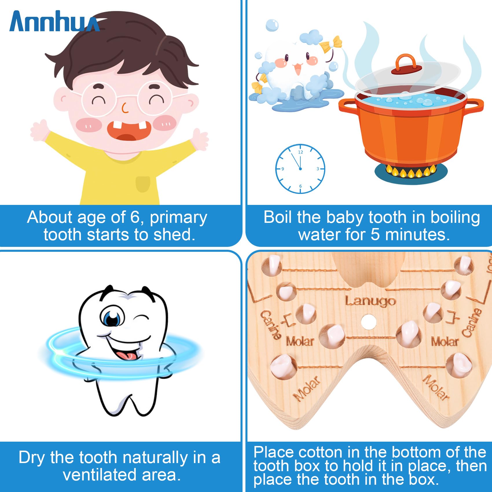 Annhua Tooth Fairy Box easy maintenance guidelines for longevity