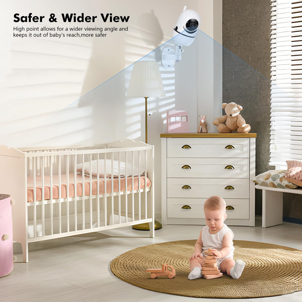 Annkoifu baby-monitor-mount-package-contents displays comprehensive mounting kit.