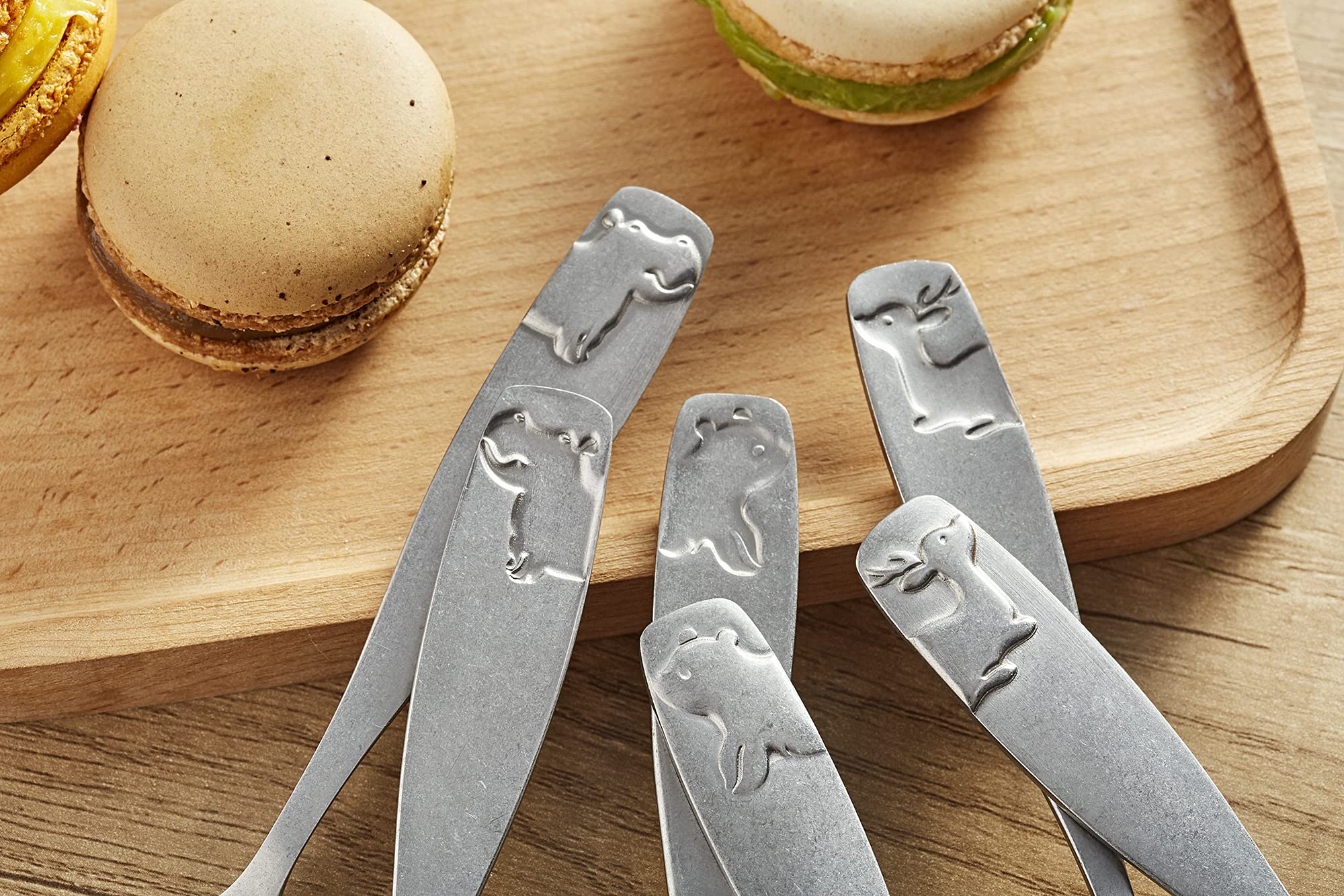 Annova flatware, dishwasher-safe for busy families.