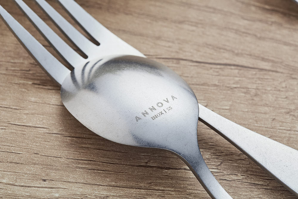 Annova Kids Flatware for lunchbox use, safe and easy to carry.