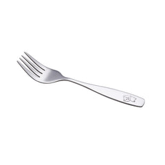 Annova kids silverware set child-size handles shown for toddlers' comfortable grip.