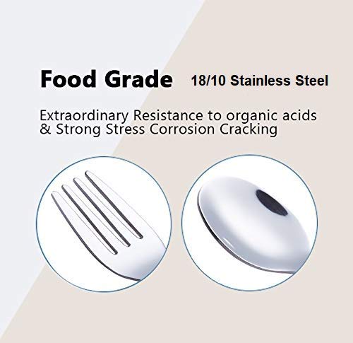 ANNOVA Kids Silverware dishwasher-safe design simplifies cleanup after family meals.
