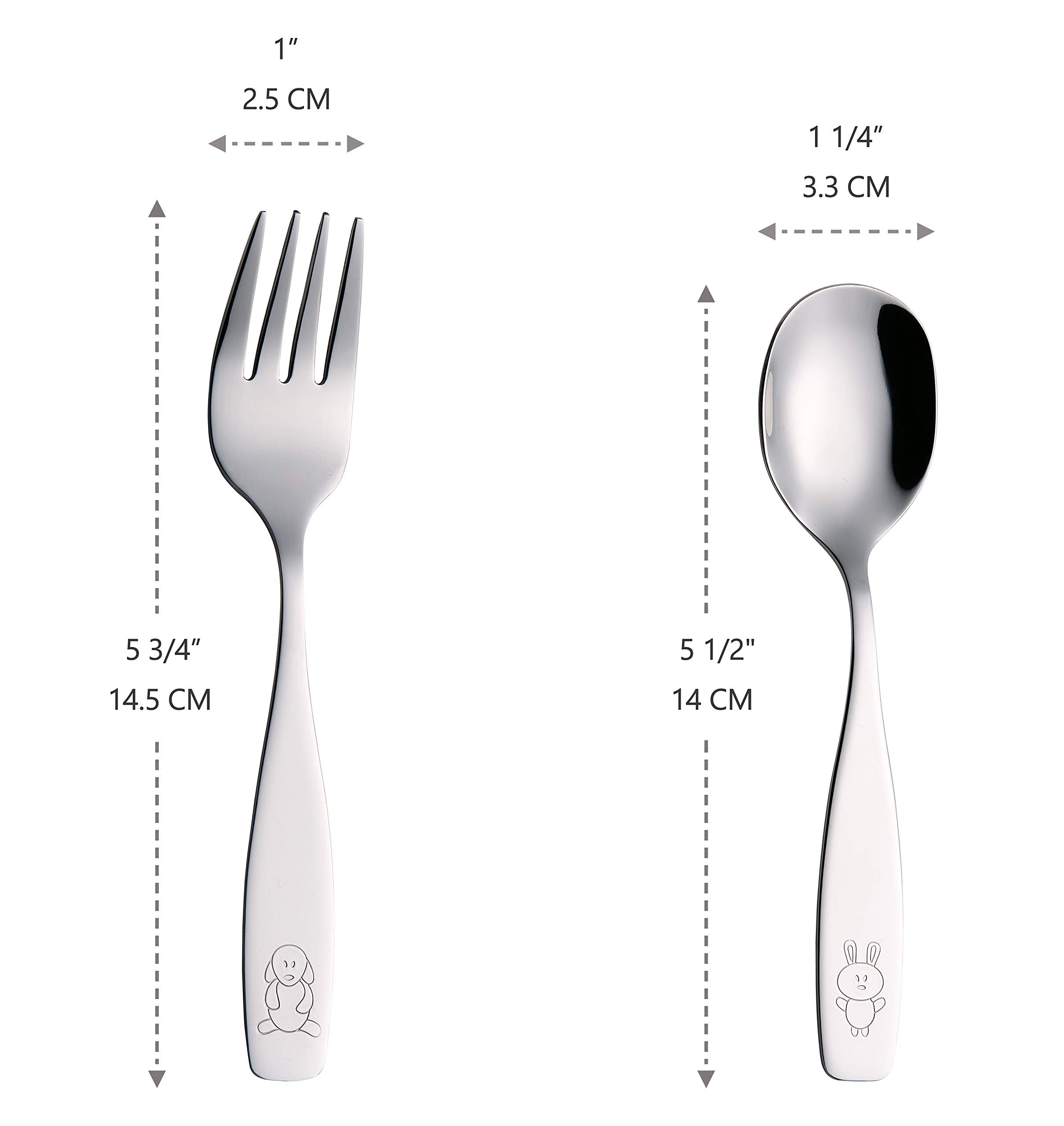 Annova Kids Silverware dishwasher-safe for easy cleanup after meals
