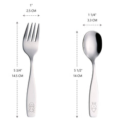 Annova Kids Silverware dishwasher-safe for easy cleanup after meals